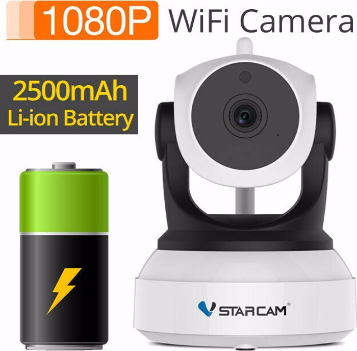 VSTARCAM smart IP kamera CS24B, 3MP, WiFi, battery backup